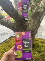 combo 4 hộp trà mâm xôi tứ vị nhà mộc tâm 