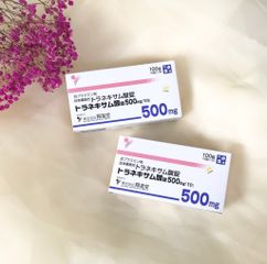 Viên uống trắng da, mờ thâm nám Transamin 500mg Nhật Bản - Hộp 100 viên