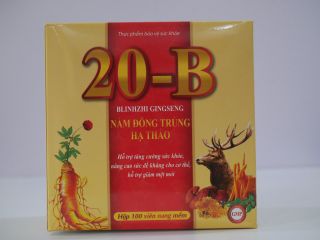 Viên Uống Bổ Sung Sức Khỏe 20B- Hộp 100 Viên