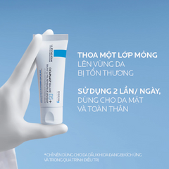 [Hàng nhập khẩu] Kem Dưỡng Ẩm La Roche-Posay Cicaplast Baume B5 40ml - Hỗ Trợ Phục Hồi Da Khô, Kích Ứng, Lành Tính Cho Mọi Loại Da từ Pháp