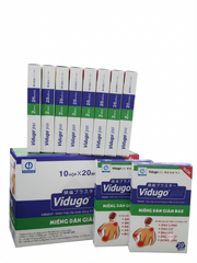 Miếng dán giảm đau VIDUGO-PAS Hộp Nhỏ 20 Miếng