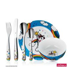 Bộ dao thìa dĩa 6 món WMF Uncorni Childs 6 piece