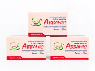 COMPO 3 HỘP ĐƯỜNG ĂN KIÊNG ABBAMIC DÀNH CHO NGƯỜI TIỂU ĐƯỜNG VÀ NGƯỜI GIẢM CẨN HỘP 100 GÓI
