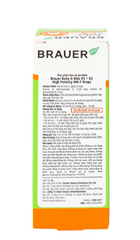 Siro giúp xương răng chắc khỏe, bổ sung vitamin D3 + K2 Brauer Baby & Kids D3 + K2 High Potency MK-7 Drops (10ml)