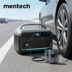 Trạm Sạc Di Động MENTECH MT300M1 300W 204.8Wh AC 220V, Pin Dự Phòng Camping, Sạc Laptop PD 60W
