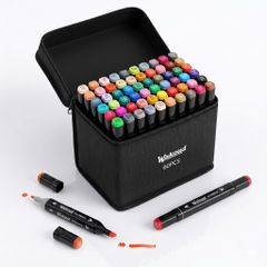 Bộ 60 Bút Màu Wakoud Art Marker – Hai Đầu Chuyên Nghiệp, Kèm Túi Vải 771783
