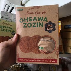 Bánh gạo lứt Oshawa zozin ( dành cho người tiểu đường, thừa cân, ăn chay),1 hộp125g x 12 gói