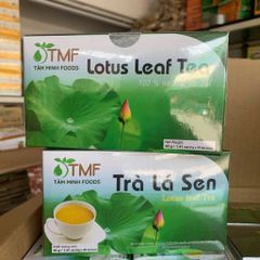 Trà lá sen Tâm Minh hộp 20 túi lọc-Dễ ngủ, giảm mỡ máu