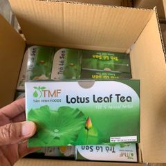 Trà lá sen Tâm Minh hộp 20 túi lọc-Dễ ngủ, giảm mỡ máu