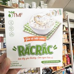 Gia vị rắc cơm lúa mạch rong biển Tâm Minh hộp 6 gói ăn dặm