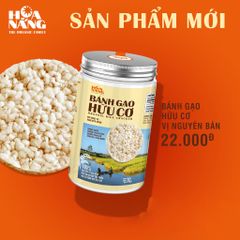 Bánh Gạo Hữu Cơ Hoa Nắng hủ 70g