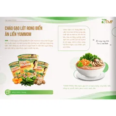 Cháo gạo lứt rong biển ăn liền TÂM MINH ly 45g