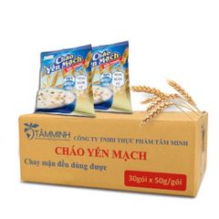 Combo 5 gói Cháo Yến Mạch Tâm Minh 50g