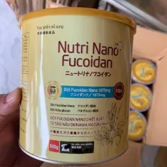 Thực Phẩm Bổ Sung Nutri Nano Fucoidan 500gr Ngũ Cốc Thực Dưỡng tự nhiên