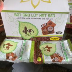 Bột Gạo Lứt Hạt Sen Hạnh Như ít đường 600g