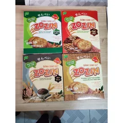 Bánh gạo lứt ZOZIN Việt Hải giòn ngon ăn kiêng - hộp 150g 15 gói