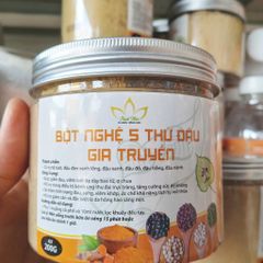 Bột nghệ 5 thứ đậu gia truyền Hạnh Như-hủ 200g