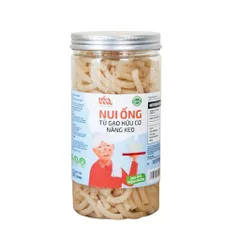 Nui ống dài hữu cơ Nàng Keo Hoa Nắng hủ 350g