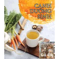 Canh dưỡng sinh sấy khô gói 40g [Mua 10 tặng 1]