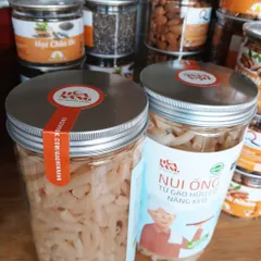Nui ống dài hữu cơ Nàng Keo Hoa Nắng hủ 350g
