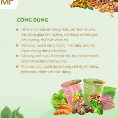 Bún gạo lứt ăn liền ly 65g dành cho người tiểu đường, ăn kiêng, ăn chay