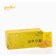 Trà hoa cúc sấy khô Jing Si Huang Ju Hộp Thiết 20 bông cao cấp Only Nature QueenFood