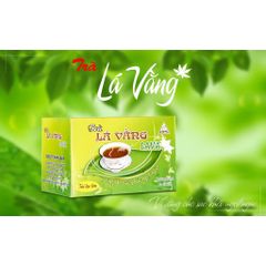 Trà Lá vằng Lava hộp 30 túi lọc