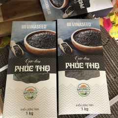 Gạo lứt đen Phúc Thọ 1kg-Chính hãng Vinaseed hút chân không