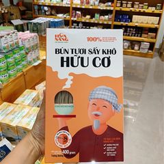 Bún tươi sấy khô hữu cơ Hoa Nắng hộp 400g