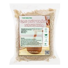 Gạo lứt trắng hữu cơ gói 1kg