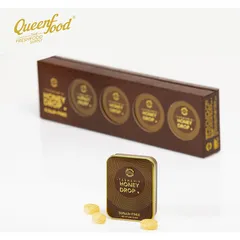 Kẹo sả nhân mật ong Manuka kiêng đường HONEY DROP-Tasmania (33g/10 viên)