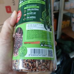 Cơm sấy gạo lứt mè đen rong biển Zozin 310g-ăn chay, ăn kiêng, giảm cân, người bị tiểu đường