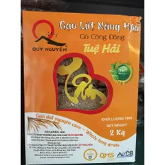 [Date mới]Gạo lứt trắng Nàng Hoa 2kg
