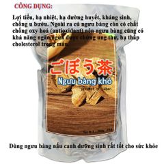 Củ Ngưu Báng Khô Nhật 1 kg