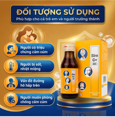 SIRO G+ Kenko hỗ trợ đường hô hấp trên, tăng cường đề kháng (100ml)