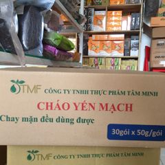 Cháo Yến mạch Tâm Minh 1 Thùng 30 gói