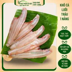 hỏa tốc_ Khô Cá Lưỡi trâu, 1 Nắng Tẩm Uớp Vừa Ăn,thịt thơm dai ngọt,đặc sản Cần Giờ.