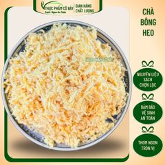 Chà bông heo, ruốc lợn hảo hạng mềm tơi, thơm ngon được làm thủ công đậm vị truyền thống
