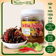 Ba Khía Trộn Sẵn Tỏi Ớt – Đặc Sản Miền Tây Chuẩn vị hủ