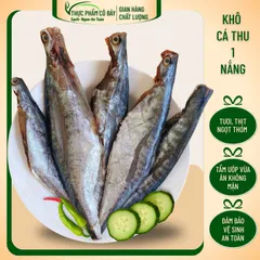 hoả tốc _ Khô Cá Thu 1 Nắng - đặc sản Cần Giờ, tươi thịt thơm dai ngọt .