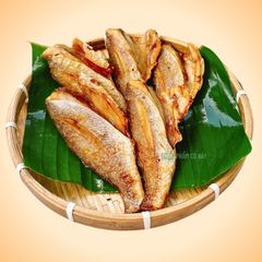 hỏa tốc_ Khô cá đù 3 nắng hảo hạng 1kg (18/22 con), không mặn vừa ăn,đặc sản Cần Giờ. 