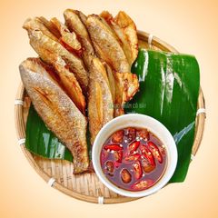 hỏa tốc_ Khô cá đù 3 nắng hảo hạng 1kg (18/22 con), không mặn vừa ăn,đặc sản Cần Giờ. 