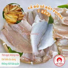 Hỏa tốc -Khô cá đù xẻ rút xương 1 nắng đặc sản miền tây, không mặn