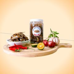 Mắm Cá Linh Nguyên Con hủ/500gr, chuẩn vị châu đốc, ủ bắng đường thốt nốt
