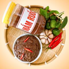 Mắm Ruốc Chính Gốc Phú Quốc Đã Nêm Sẵn Vừa Ăn - tiện dụng dùng ngay, không chất bảo quản