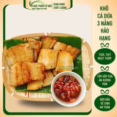 hỏa tóc Khô Cá Dứa 3 nắng VIP 2 Sọc Không Mặn, thơm dai ngọt,đặc sản Cần Giờ. 