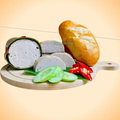 hỏa tốc_ Chả lụa, giò lụa hương vị truyền thống 100% từ thịt heo sạch, hàng mới mỗi ngày