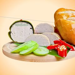 hỏa tốc_ Chả lụa, giò lụa hương vị truyền thống 100% từ thịt heo sạch, hàng mới mỗi ngày