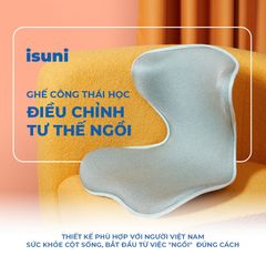 [BẢN VIP S2] Ghế Điều Chỉnh Tư Thế Ngồi Chống Gù Lưng, Ghế Công Thái Học Giảm Đau Mỏi Lưng Cao Cấp 772363