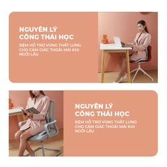 [BẢN VIP S2] Ghế Điều Chỉnh Tư Thế Ngồi Chống Gù Lưng, Ghế Công Thái Học Giảm Đau Mỏi Lưng Cao Cấp 772363
